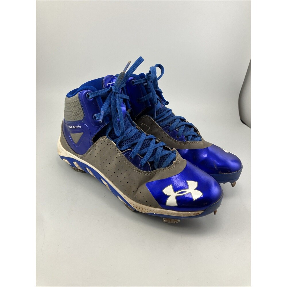 Under Armour Highlight HC Clutch Football Cleats Men's Sz 6.5 Us Blue 1250042-24
